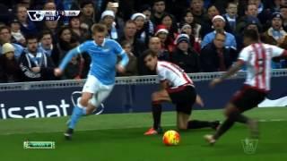 Kevin De Bruyne great nutmeg skill vs Sunderland HD