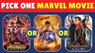 Pick One Marvel Movie: Can You Make These Tough Choices? - Marvel Movie Face-Off #MarvelMovies