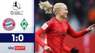 Bayern wieder an der Spitze! | FC Bayern München - SV Werder Bremen | Highlights -  2024/25