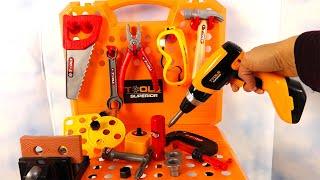 Jouets Atelier de Bricolage Outils Perceuse Electrique Tournevis