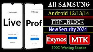 Samsung Frp Bypass 2024 | Android 12/13/14 | New Security 2024 | Factory Reset Protection Bypass