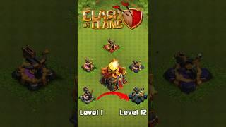 I Repeated The Animation|| #clashofclans #coc #cocshorts #coctrend #cocarmy #barbarian #king