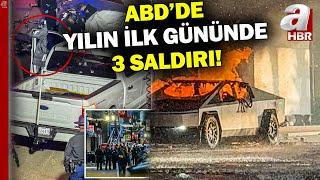 ABD'de yılın ilk gününde 3 ayrı saldırı! Saldırılar birbirleriyle bağlantılı mı? | A Haber