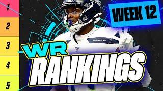  NEW Top 36 WR RANKINGS for Week 12 Fantasy Football  | Fantasy Football Rankings