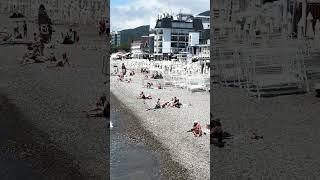Лазаревское 31. мая 2025 . Центральный пляж! ЛАЗАРЕВСКОЕ СЕГОДНЯСОЧИ. #лазаревское #море #сочи