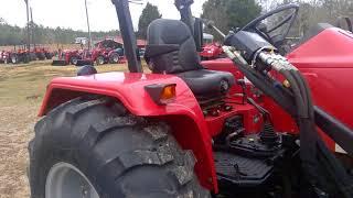 pre-Owned 2013 Mahindra 4025 4wd Tractor with Loader