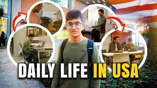 A Real Day In the Life of An Indian Student in USA!