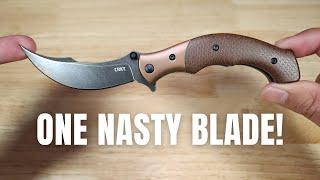 TOP PICK FOLDING EDC KNIFE CRKT RITUAL COMPACT FULL REVIEW