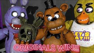 [FNAF] THE ORIGINALS BEAT UP SPRINGTRAP