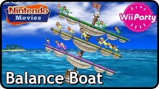 Wii Party - Balance Boat 2 Players (Beginner, Intermediate, Expert)