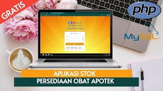 Review Source Code Aplikasi Stok Persediaan Obat Apotek Berbasis Web Gratis