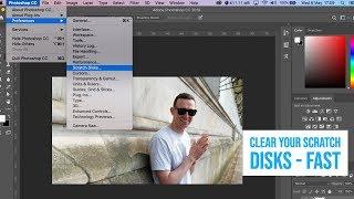 Scratch Disk FULL Adobe Photoshop | FAST FIX