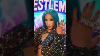 Sasha Banks First Tiktok Video  #tiktok #youtubeshorts #legitboss
