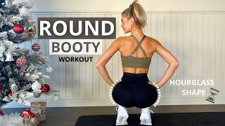 5 MIN. ROUND BOOTY WORKOUT - grow booty bigger for bubble butt / Hourglass Challenge