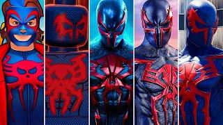 Evolution of Spiderman 2099 in Spider-Man Games