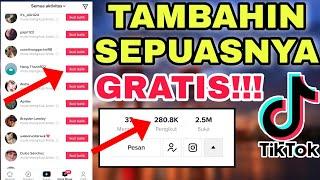 CARA MEMPERBANYAK FOLLOWERS TIKTOK TANPA APLIKASI | Menambah Followers Tiktok Gratis Terbaru 2024