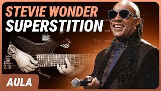 SUPERSTITION - Stevie Wonder | Como tocar no baixo