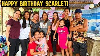 Traditional Filipino Kids Birthday Party In Province Philippines