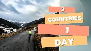 ANDORRA - Cycling through three countries in one day