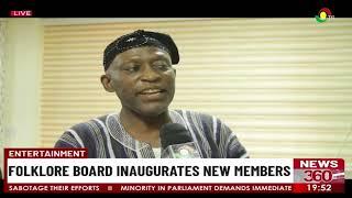 Folklore Board: Inaugurates New Members