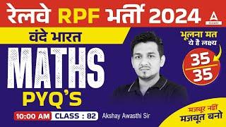 RPF Math Class 2024 | RPF Maths Previous Year Question Paper | RPF Maths by Akshay Sir #82