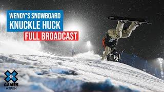 Wendy’s Snowboard Knuckle Huck: FULL COMPETITION | X Games Aspen 2022