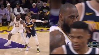 LeBron James GOT PERSONAL with Russell Westbrook & DOMINATED HIM & TRIED TO SCORE ON HIM EVERYTIME!