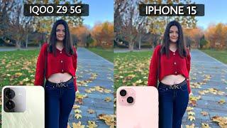 Iqoo Z9 5g VS iPhone 15 Camera Test Comparison !Unbelievable Results