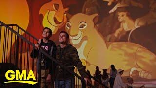 New Disney Animation Immersive Experience goes on tour l GMA