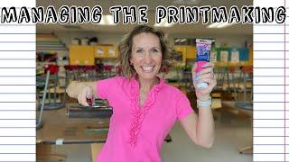 Managing the Printmaking