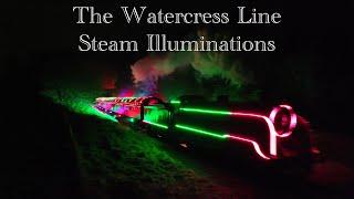 Mid Hants Railway - The Watercress Line Steam Illuminations 2024 - Christmas Train