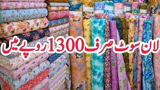 MARIA B. Luxury Lawn Chikankari Dresses | Latest Lawn Prints | Rabi Centre Tariq Road | Eshi Vlogs