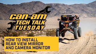 Tech Talk Tuesday | How to install the Rear View Mirror and Camera Monitor