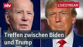 LIVE: Treffen zwischen Biden und Trump