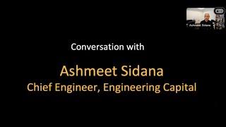 645th 1Mby1M Roundtable for Entrepreneurs: AI Investments with Ashmeet Sidana, Engineering Capital