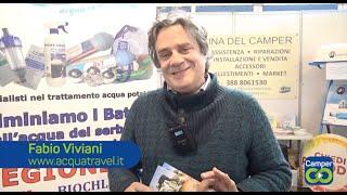 ACQUATRAVEL : trattamento,  sanificazione, disinfezione dell'acqua in camper e caravan