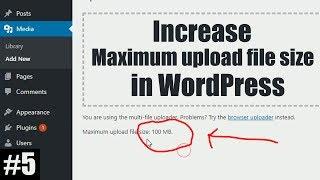 How to Increase Upload File Size Limit in WordPress (GoDaddy)