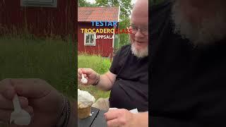 På äventyr med husbilen. Testar Trocaderoglass i Uppsala #husbil