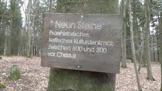Neun Steine - Ein keltischer Steinkreis in Rheinland Pfalz
