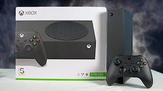 NEW Xbox Series S  - Carbon Black 1TB UNBOXING & FIRST LOOK!