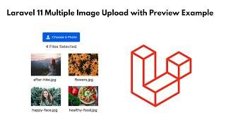 Laravel 11 Multiple Image Upload with Preview Example