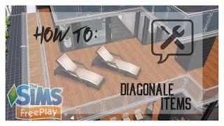 Sims FreePlayHow To: Diagonal ItemsTips And Tricks