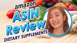 ASIN Review - Dietary Supplements - Amazon FBA