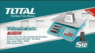 TOTAL Cordless Scale TES1223