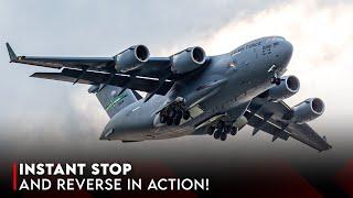 Interesting Fact: The C-17 Globemaster III Can Stop Instantly and Even Reverse!