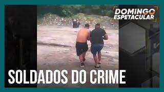 Imagens mostram como é o treinamento de guerra de traficantes da segunda maior facção do país