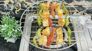 Smoky Flavour Paneer Tikka Recipe | How to make Quick Paneer Tikka Recipe Kk khana khazana