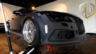 Kova Design Building WIDEBODY Audi RS7 PRIOR DESIGN