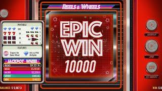 Reels and Wheels EPIC Jackpot 10k – Slots lv, Ignition, Bovada