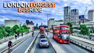 London SUPERLOOP EXPRESS Bus  SL6 - Russell Square To West Croydon Bus Station | Longest Bus Ride